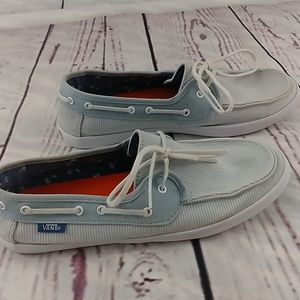 Women's Vans size 8 boat shoes